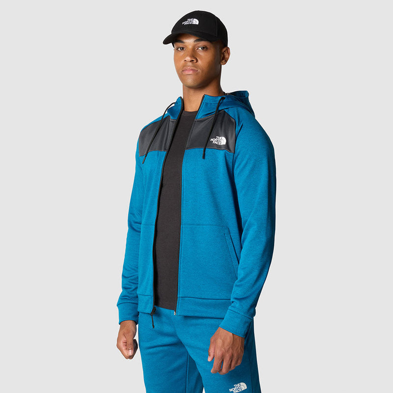 THE NORTH FACE MEN'S REAXION FLEECE FULL-ZIP HOODIE