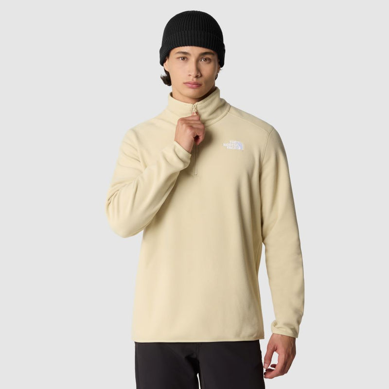 THE NORTH FACE MEN'S 100 GLACIER 1/4 ZIP FLEECE