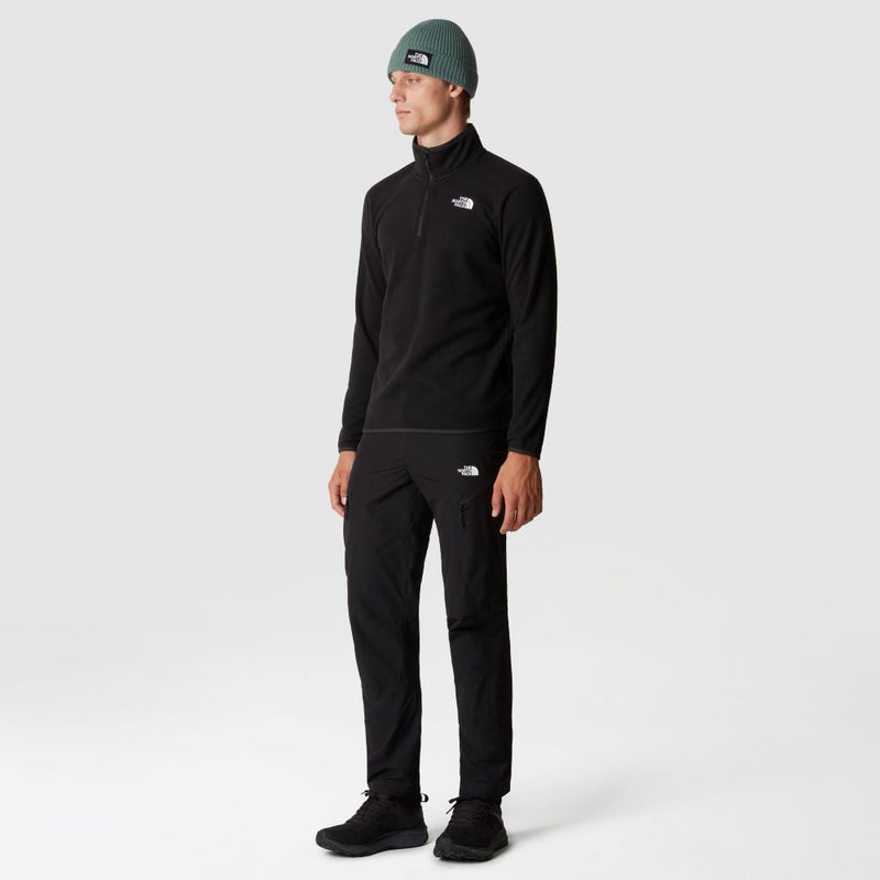 THE NORTH FACE MEN'S 100 GLACIER 1/4 ZIP FLEECE