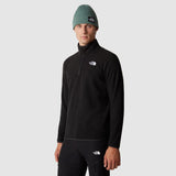 THE NORTH FACE MEN'S 100 GLACIER 1/4 ZIP FLEECE