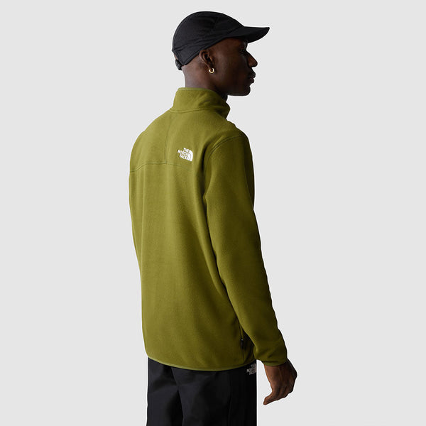 THE NORTH FACE MEN'S 100 GLACIER 1/4 ZIP FLEECE