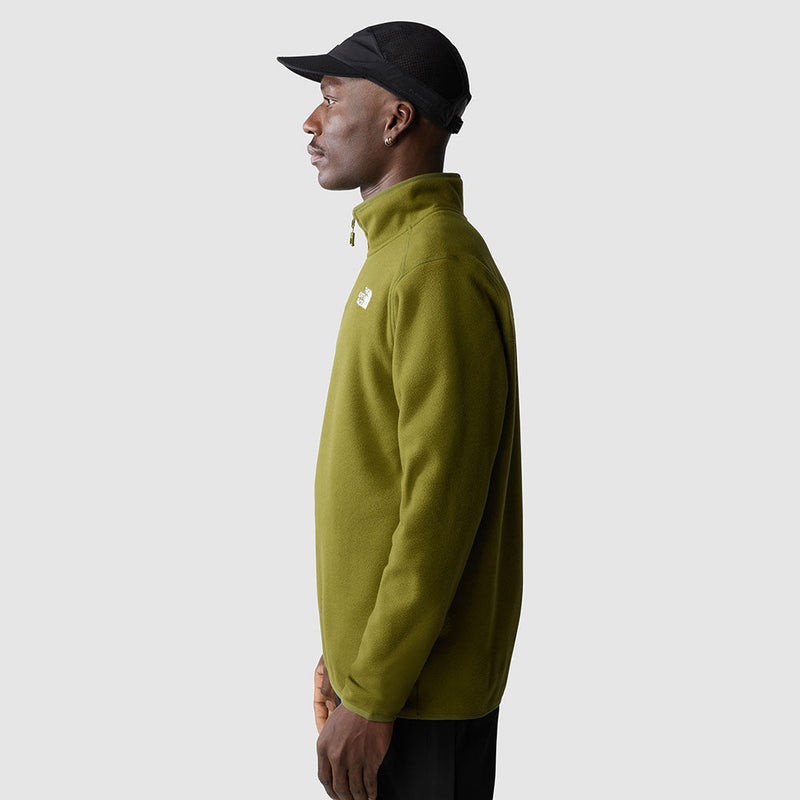 THE NORTH FACE MEN'S 100 GLACIER 1/4 ZIP FLEECE