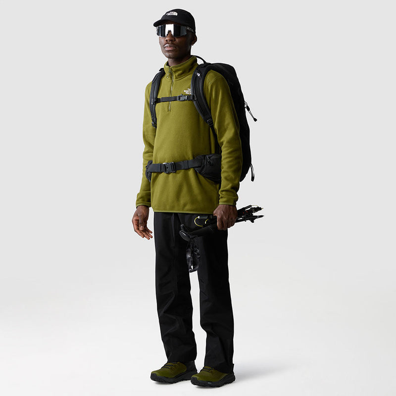 THE NORTH FACE MEN'S 100 GLACIER 1/4 ZIP FLEECE