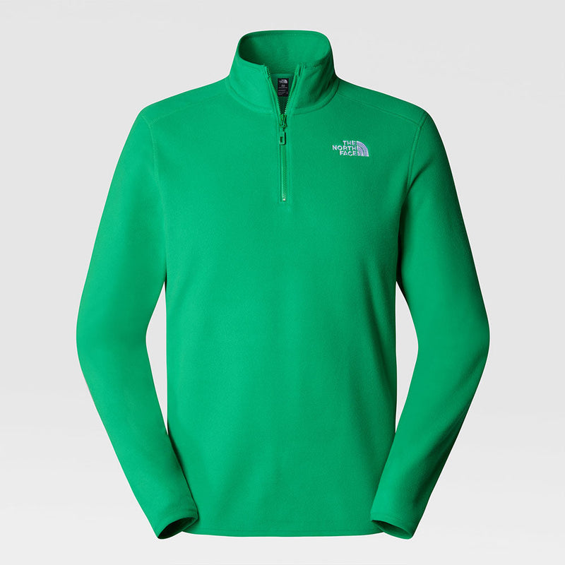 THE NORTH FACE MEN'S 100 GLACIER 1/4 ZIP FLEECE