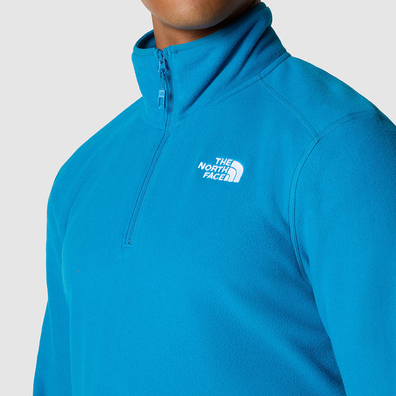 THE NORTH FACE MEN'S 100 GLACIER 1/4 ZIP FLEECE